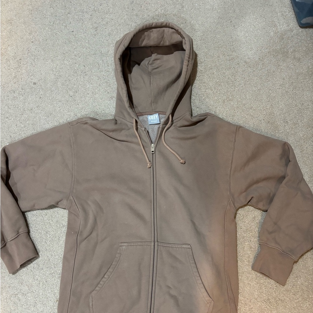 TNA Cozy Tan Hoodie